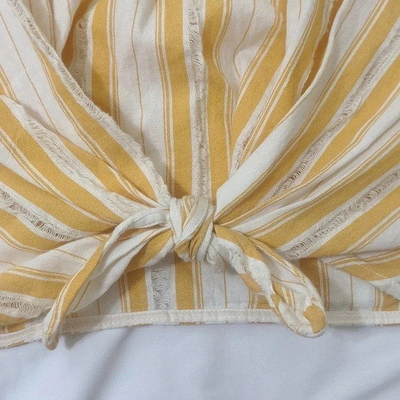 Lou & Grey Skip Doppy Tie-Front Top, Color Texas Sun Size M - Picture 7 of 11